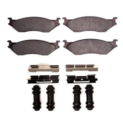 R1 Concepts R1 1999-2010 Coachmen Aurora Front/Rear Performance Off-Road/Tow Brake Pads & Hardware Kit