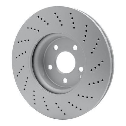 DFC 08-16 Mercedes-Benz E400 Front Drilled GeoSPEC Coated Rotor