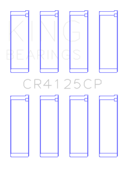King Engine Bearings Subaru EJ20/EJ22/EJ25 (Including Turbo) Performance Rod Bearing (Set of 4)