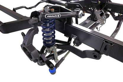 Ridetech 64-67 Chevrolet Chevelle w/ Hub Spindle & Narrowed Width (57.25in) Momentum Chassis