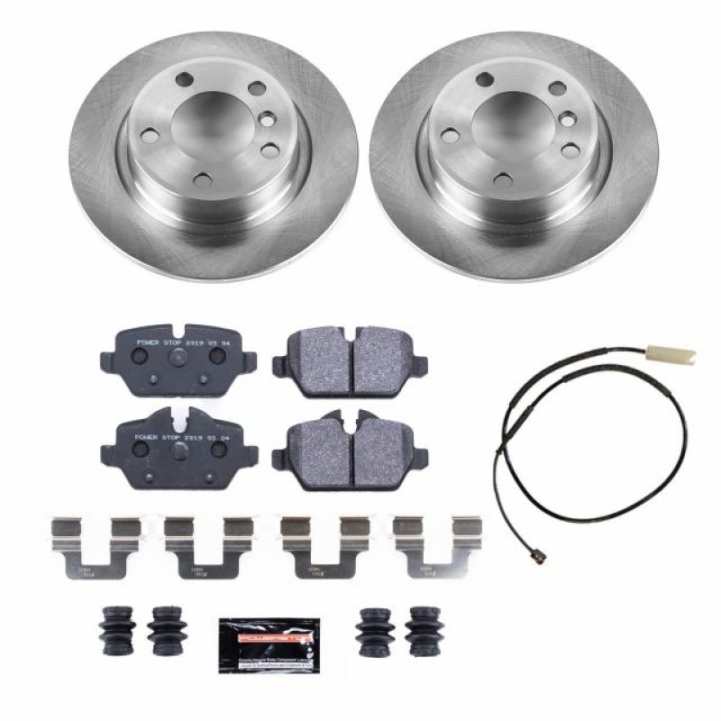 PowerStop Power Stop 11-16 Mini Cooper Countryman Rear Track Day Brake Kit