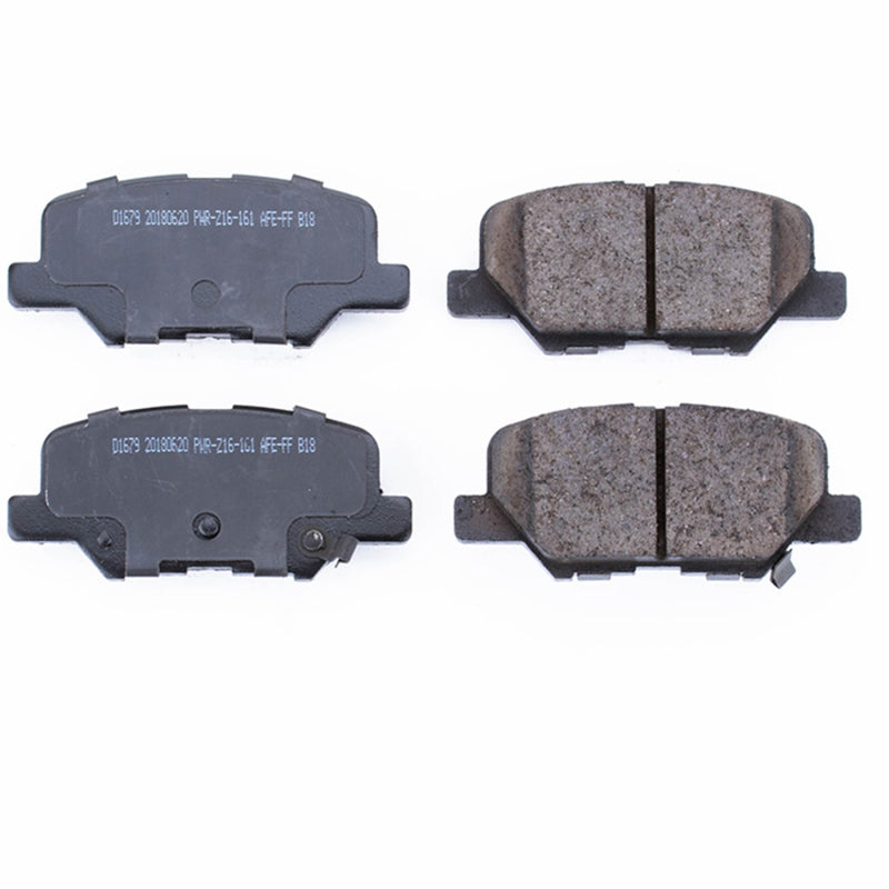 PowerStop Power Stop 14-16 Mazda 3 Rear Z16 Evolution Ceramic Brake Pads