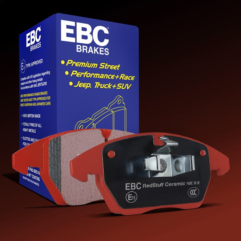 EBC 08+ Lotus 2-Eleven 1.8 Supercharged Redstuff Rear Brake Pads