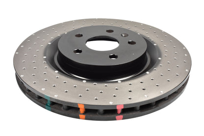 DBA 10-15 Chevrolet Camaro SS V8 Front 4000 Series Drilled Rotor