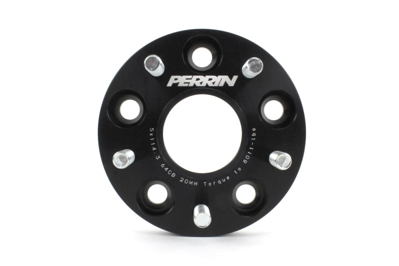 Perrin Performance PERRIN 17-21 Honda Civic Si / 22-26 Acura Integra 64.1mm 5x114.3 Wheel Spacers 20mm - Pair
