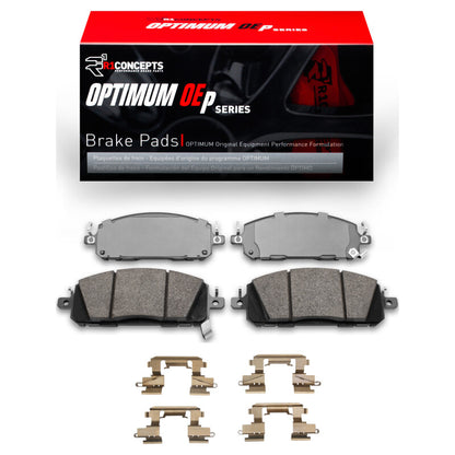 R1 Concepts R1 2021-2025 Infiniti QX60 Front R1 Optimum OE Pads & Hardware Kit
