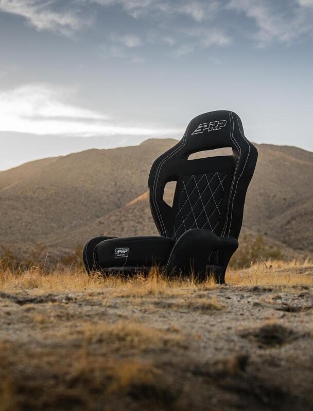 PRP Seats PRP Contour UTV Suspension Seat -Black Cloth