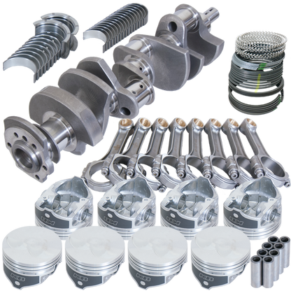 Eagle Chevy LT1350 1Pc 3.480in Crank 6.000in I-Beam Rods -7cc 4.030in Pistons Rotating Assembly