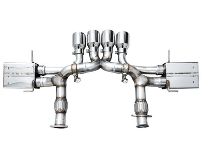 AWE Tuning 23-25 Chevrolet C8 Corvette Z06 5.5L SwitchPath Exhaust System - Chrome Silver Tips