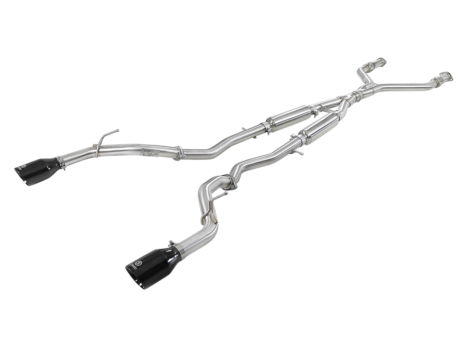aFe Infiniti Q50 Takeda 304 Stainless Steel Cat-Back Exhaust System - ML Performance US