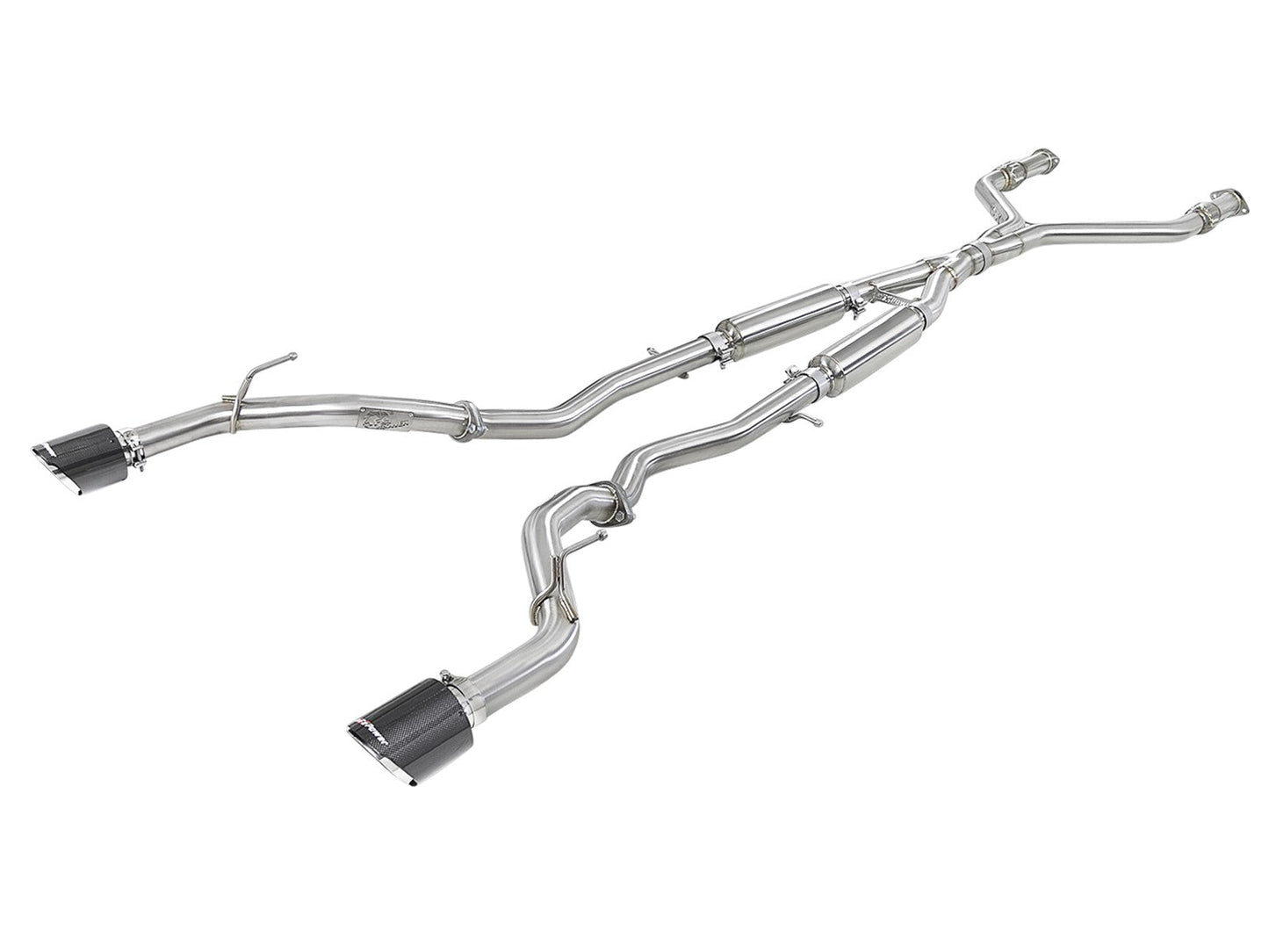 aFe Infiniti Q50 Takeda 304 Stainless Steel Cat-Back Exhaust System - ML Performance US