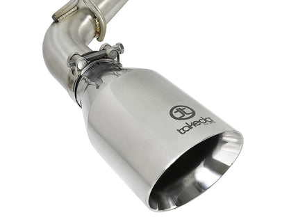 aFe Infiniti Q50 Takeda 304 Stainless Steel Cat-Back Exhaust System - ML Performance US
