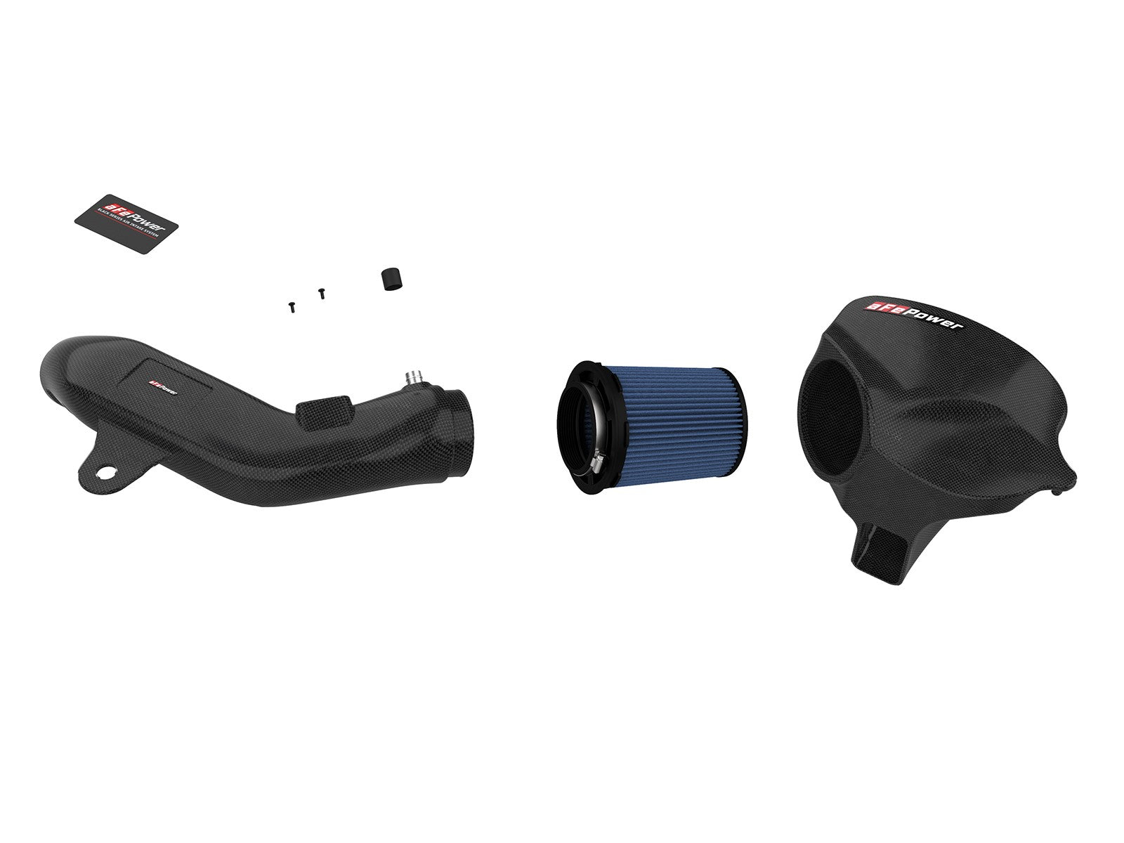 aFe BMW F87 M2 Black Series Momentum Carbon Fiber Cold Air Intake System with Pro 5R Filter - ML Performance US