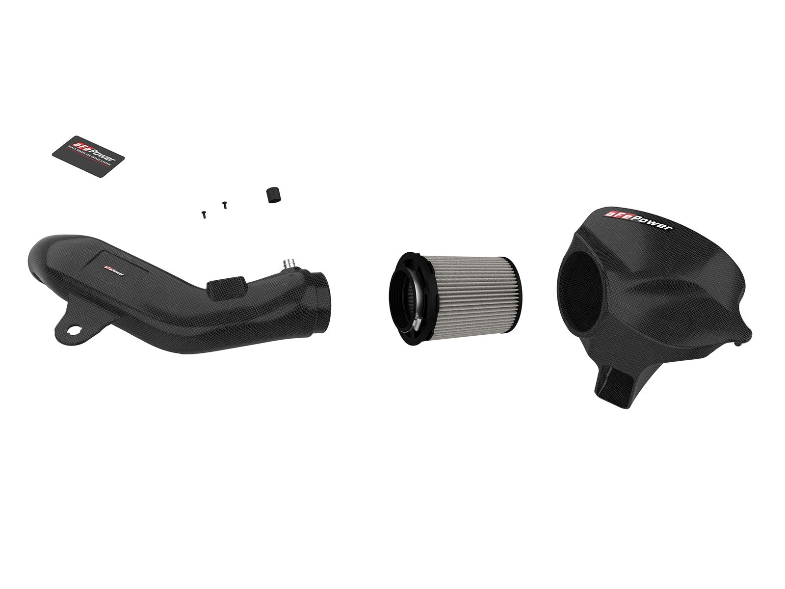 aFe BMW F87 M2 Black Series Momentum Carbon Fiber Cold Air Intake System with Pro 5R Filter - ML Performance US