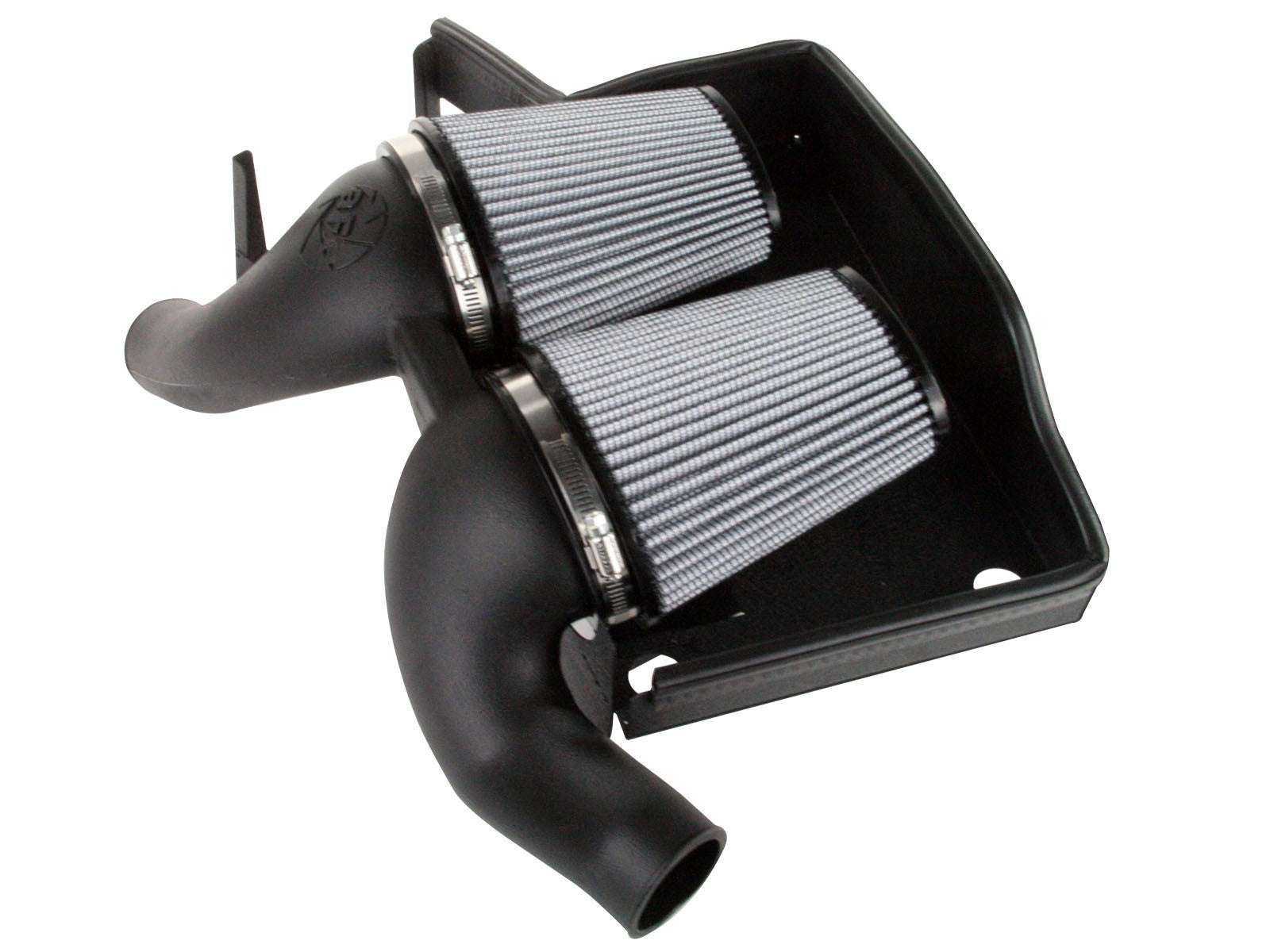 aFe BMW N54 Magnum FORCE Stage-2 Pro DRY S Cold Air Intake with Scoop E90 E92 335i - ML Performance US