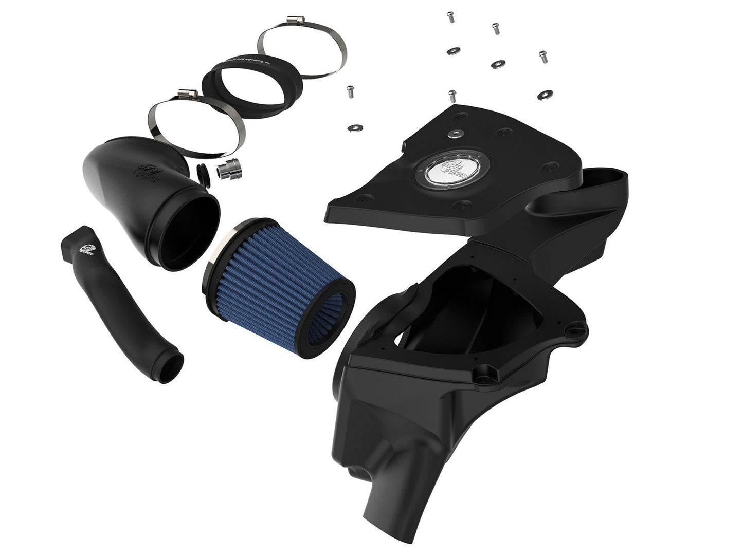 aFe BMW S65 Magnum FORCE Stage-2 Si Pro DRY S Cold Air Intake System (M3) - ML Performance