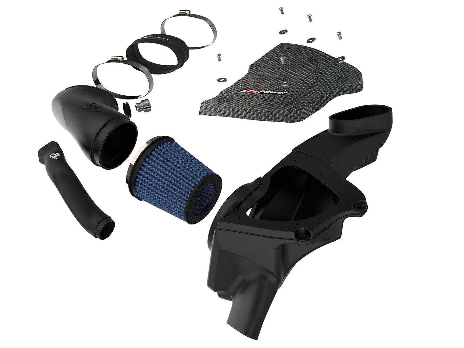 aFe BMW S65 Magnum FORCE Stage-2 Si Pro 5R Cold Air Intake System (M3) - ML Performance