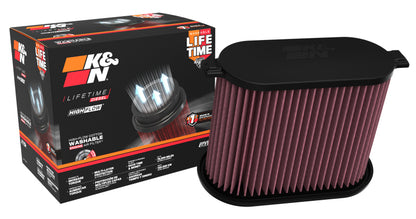 K&N Engineering K&N 08-10 Ford F250 Super Duty 6.4L Drop In Air Filter
