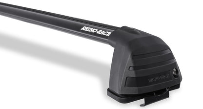 Rhino-Rack 11-20 Ford Ranger PX 4 Door Double Cab Vortex ROC25 Flush 2 Bar Roof Rack - Black