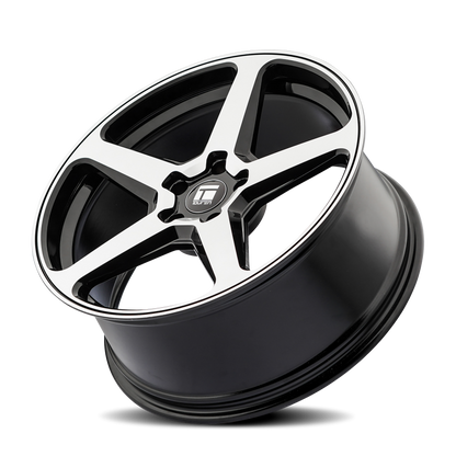 Touren 3296 TF96 20x9 / 5x112 BP / 35mm Offset / 66.6mm Hub Gloss Black Machined Wheel