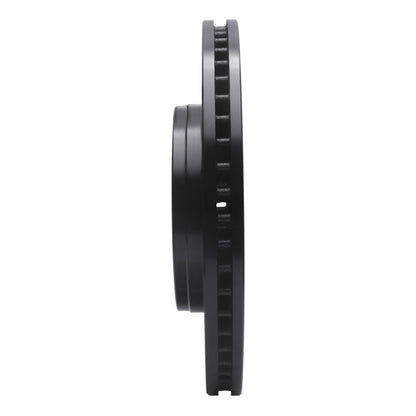 R1 Concepts R1 06-09 Chevrolet Trailblazer Front Right Drilled & Slotted Black Brake Rotor