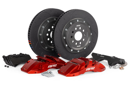 APR 15-20 & 22-24 Audi A3 Quattro 370x34mm 6-Piston Big Brake Kit (MQB/MQBEVO 312mm) - Front - Red