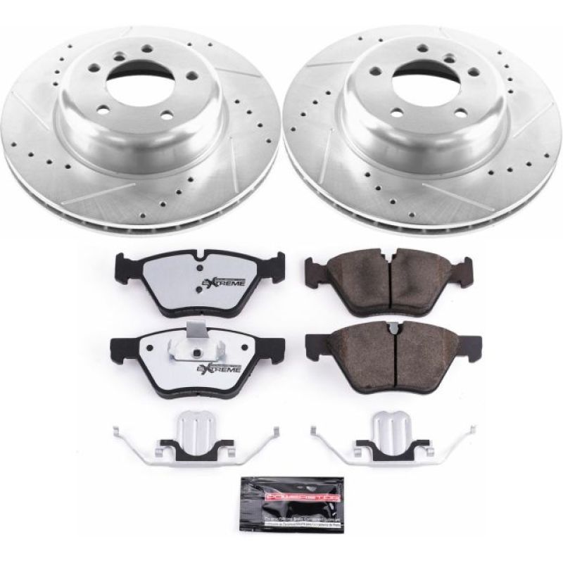 PowerStop Power Stop 09-10 BMW Z4 Front Z26 Street Warrior Brake Kit