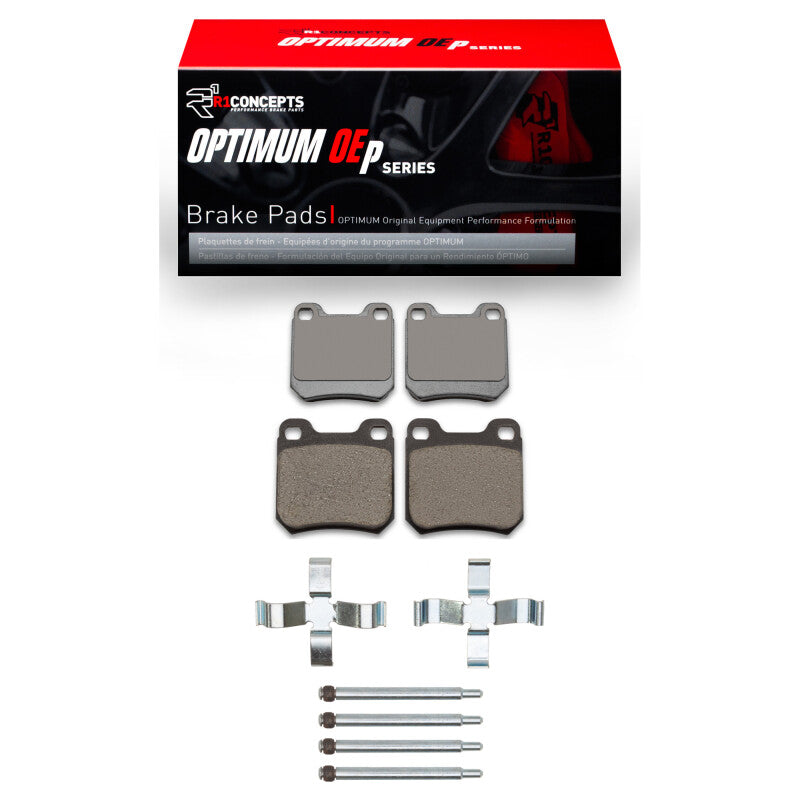 R1 Concepts R1 97-01 Cadillac CATERA Rear Optimum OE Pads & Hardware Kit