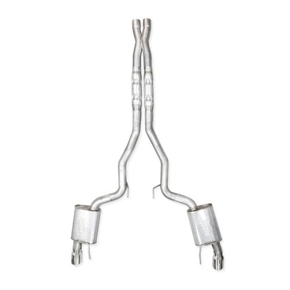 Stainless Works 2024 Mustang GT Catback Dual Tips Legend Sound H-Pipe Factory Connect Exhaust