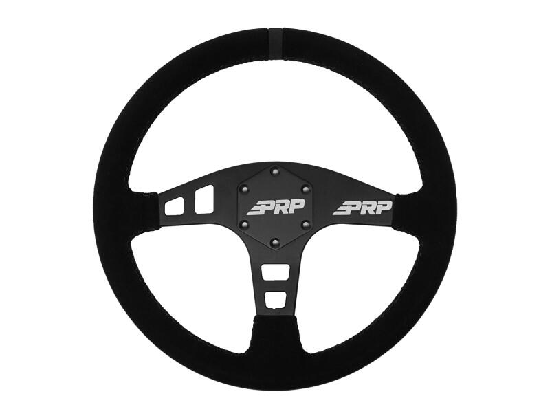 PRP Seats PRP Flat Suede Steering Wheel - Black