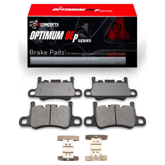R1 Concepts R1 2017-2025 Audi RS e-Tron GT Rear R1 Optimum OE Pads & Hardware Kit