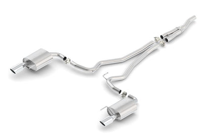Borla S Type Cat Back 15-17 Ford Mustang 2.3L EcoBoost MT/AT 2.25in pipe 4in tip