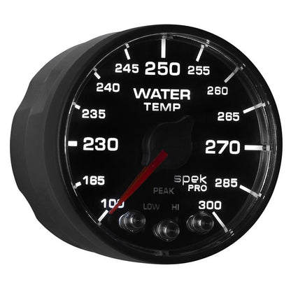 Autometer Spek-Pro - Nascar 2-1/16in Water Temp 100- 300F Bfb Ecu