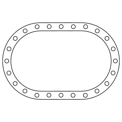 Cometic Gasket Cometic Fuel Cell .062in Fiber Filler Gasket - 24 Bolt - Oval