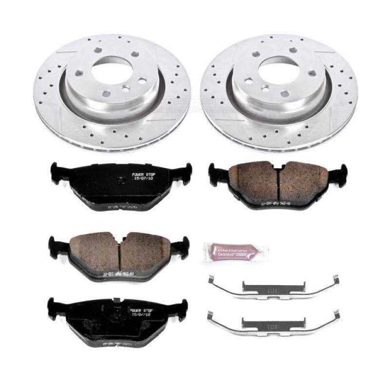 PowerStop Power Stop 2000 BMW 323i Rear Z23 Evolution Sport Brake Kit