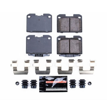 PowerStop Power Stop 95-96 Dodge Stealth Rear Z23 Evolution Sport Brake Pads w/Hardware
