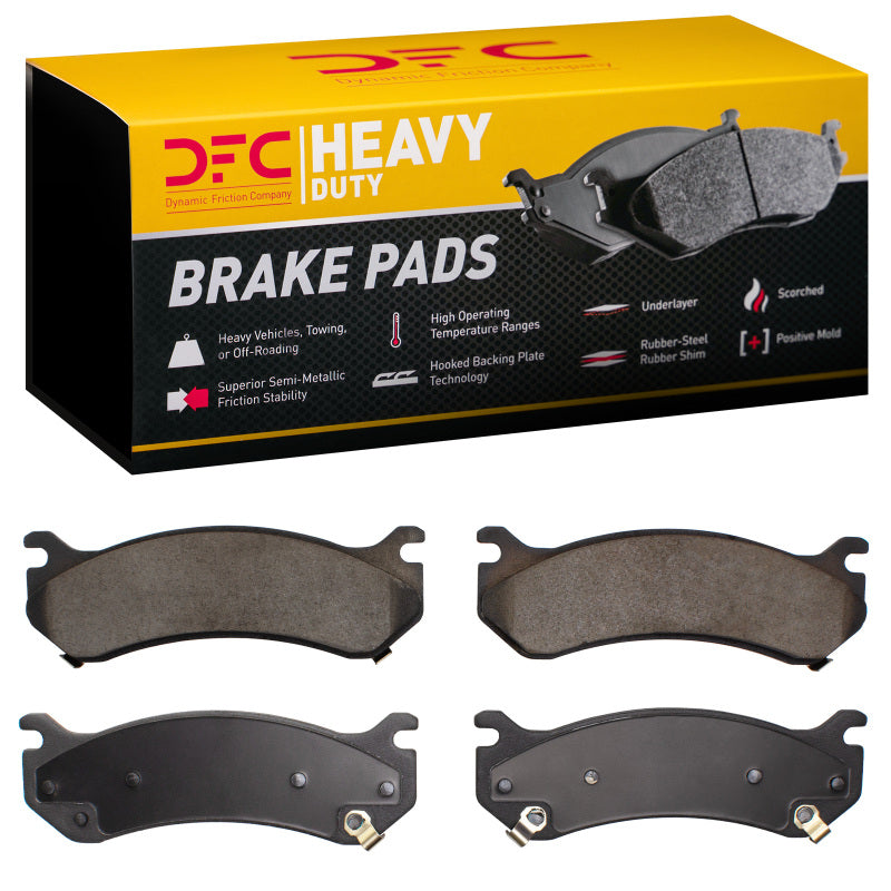 DFC 99-13 Cadillac Escalade EXT Front/Rear Heavy Duty Pads - Semi Metallic