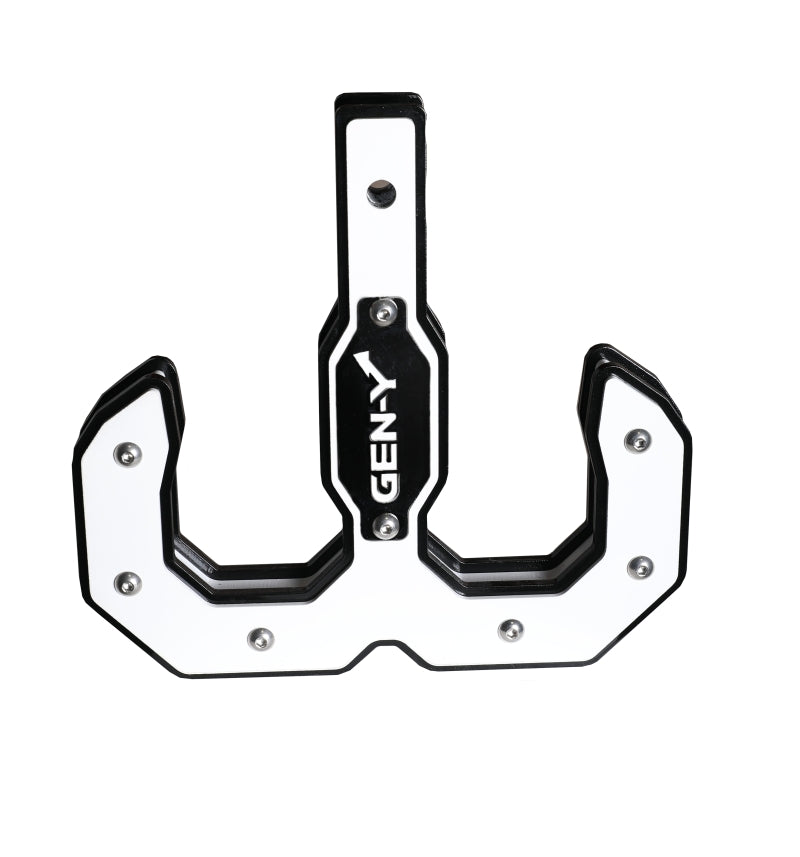 GEN-Y Hitch Gen-Y Hulk 2.0 16K Tow Hook 2in Shank - Black/White