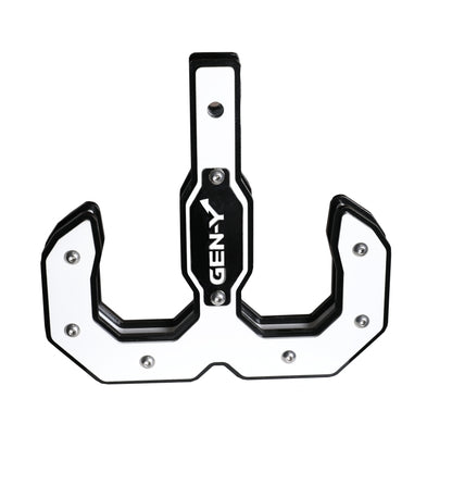 GEN-Y Hitch Gen-Y Hulk 2.0 16K Tow Hook 2in Shank - Black/White