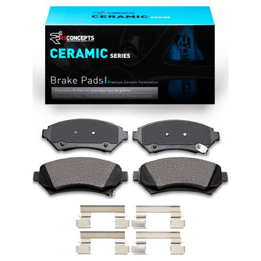 R1 Concepts R1 1997-2005 Buick Riviera Front R1 Ceramic Pads & Hardware Kit