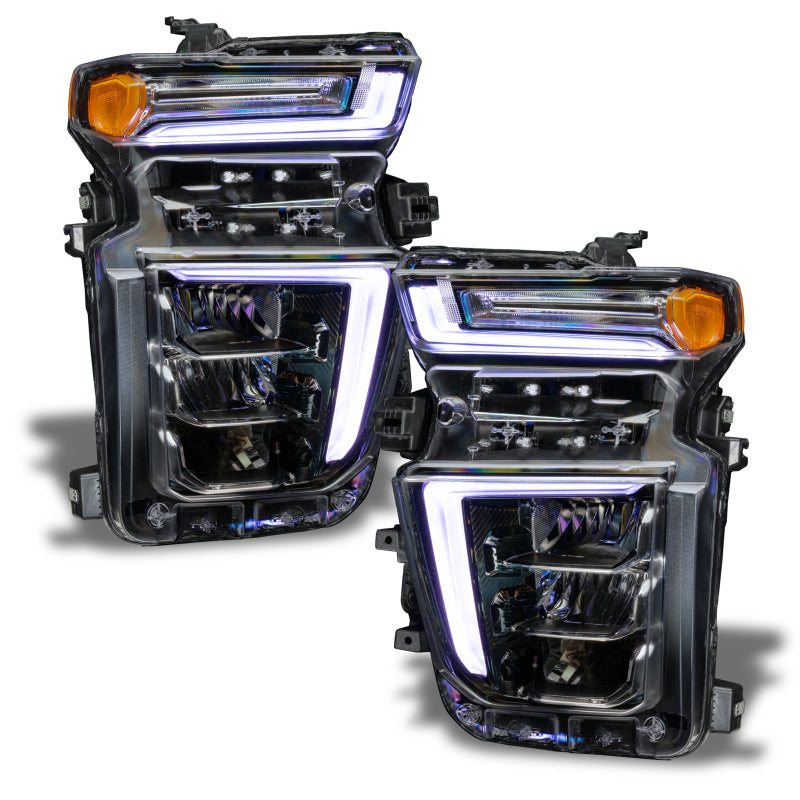 ORACLE Lighting Oracle 20-21 Chevy Silverado HD 2500/3500 RGB+W Headlight DRL Upgrade Kit - ColorSHIFT