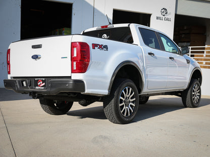 aFe Rebel Series 3in 304 SS Cat-Back Exhaust Side Exit w/ Black Tips 19-20 Ford Ranger L4-2.3L (t)
