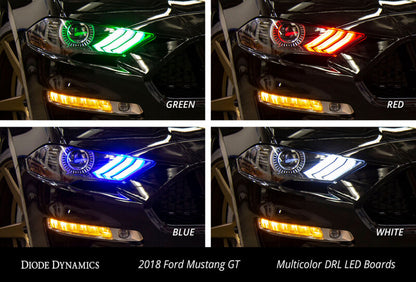 Diode Dynamics 18-23 EU/AU Ford Mustang RGBWA DRL LED Boards