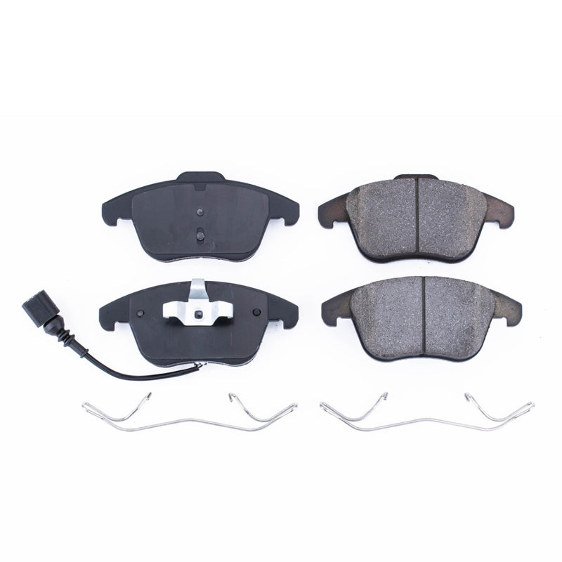 PowerStop Power Stop 15-18 Audi Q3 Front Z17 Evolution Ceramic Brake Pads w/Hardware