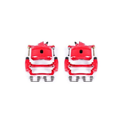 PowerStop Power Stop 97-00 Acura EL Front Red Calipers w/Brackets - Pair