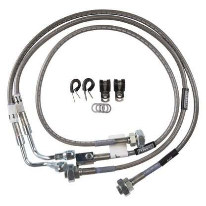 Russell Performance 05-06 GM Silverado/Sierra 1500 4WD with 6-7in lift Brake Line Kit
