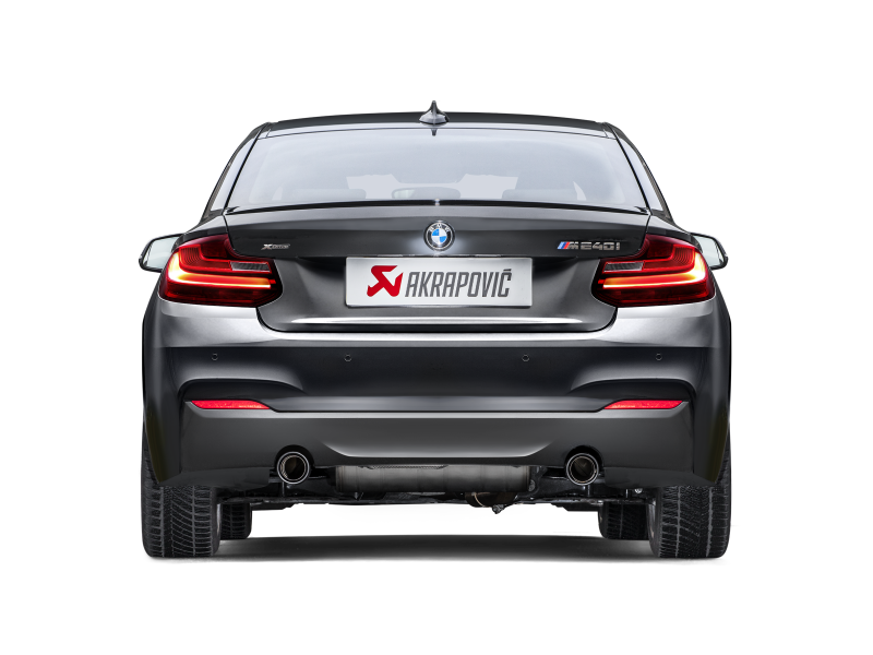 Akrapovic Akrapovic 16-17 BMW M240i (F22 F23) Evolution Line Cat Back (SS) w/ Carbon Tips (Req. Link Pipe)