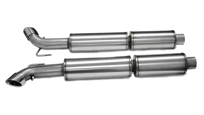 CORSA Performance Corsa 2003-06 Dodge Viper 8.3L Polished Sport Cat-Back Exhaust (3in Inlet for Use w/ Hi-Flow Conv.)