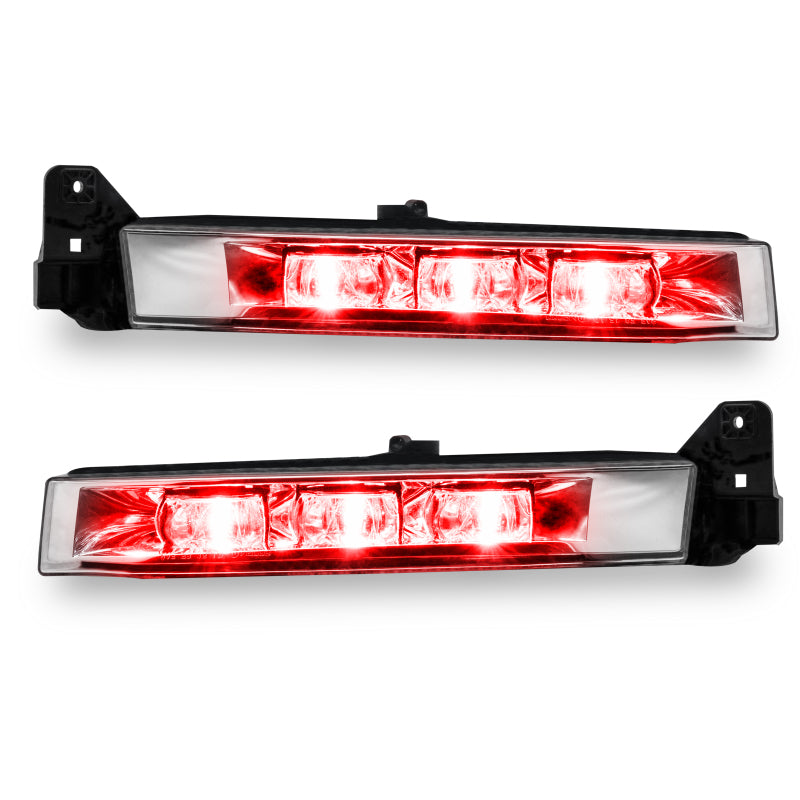 ORACLE Lighting Oracle 15-21 Dodge Charger RGB+W Linear Fog Light Upgrade Kit - ColorSHIFT+W