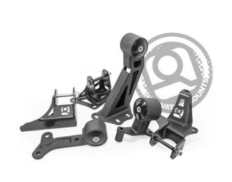 Innovative Mounts Innovative 97-01 Prelude J-Series Black Steel Mounts 85A Bushings
